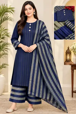 Winter Stuff Marina Khaddar 3 Pcs Women's Unstitched Dress