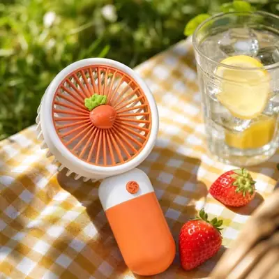 Portable Mini Rechargeable Handled Fan 