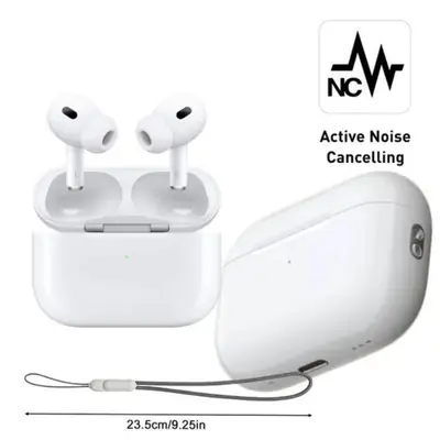 Earbuds  Pro 2nd Gen Wireless Earbuds with ANC (Active Noise Cancellation) – MagSafe Charging Case & Lanyard Loop Included thumbnail 3