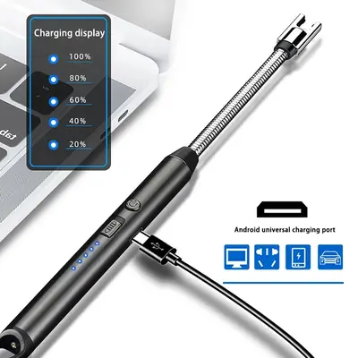 Kitchen Lighter Rechargeable | Kitchen Lighter for Gas Stove | Kitchen Lighters | USB Rechargeable Lighter | Kitchen Lighter Electric | Kitchen Lighter USB | Kitchen Lighter Cell | Kitchen Lighter Gas thumbnail 3