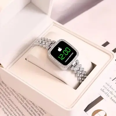 Women Watches Stylish Branded | Women Watches Golden Stainless Steel Chain | Women Watches Expensive Look | Watches for Girls | Watches for Girls Simple | Watches for Girls with Box | Ladies Watch thumbnail 3