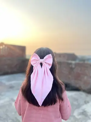 3 Handmade Hair Bow Different Colors 