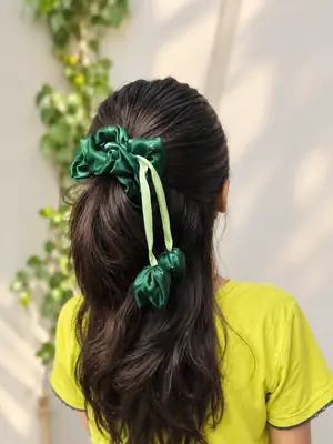 Pack of 10 Tulips Scrunchies