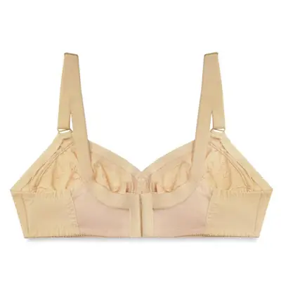 Cotton Embroidered Comfortable And Breathable Full Cup Bra thumbnail 3