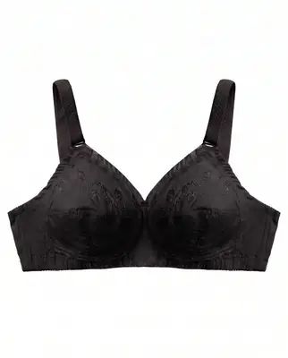 Cotton Embroidered Comfortable And Breathable Full Cup Bra