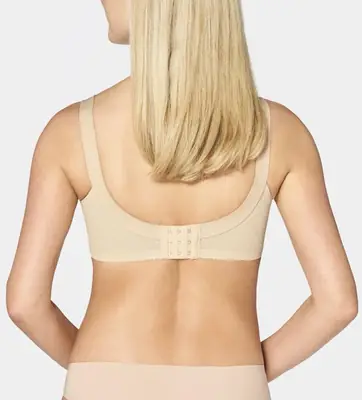 Original Galaxy/Triumph (Doreen Bra) Nylon Plain Light Weight Full Cup Bra thumbnail 2