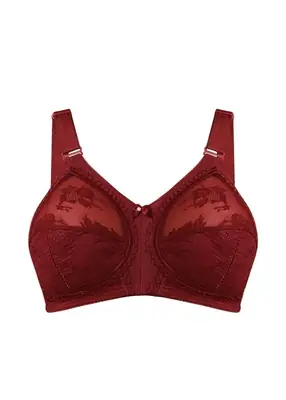 Original Galaxy/Triumph (Doreen Bra) Nylon Plain Light Weight Full Cup Bra thumbnail 3