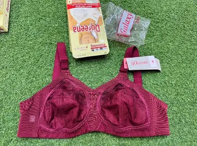 Original Galaxy/Triumph (Doreen Bra) Nylon Plain Light Weight Full Cup Bra thumbnail 5