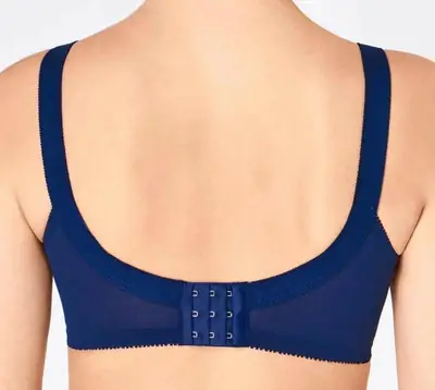 Original Galaxy/Triumph (Doreen Bra) Nylon Plain Light Weight Full Cup Bra thumbnail 2