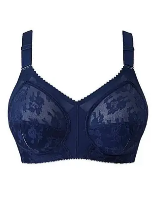 Original Galaxy/Triumph (Doreen Bra) Nylon Plain Light Weight Full Cup Bra thumbnail 3