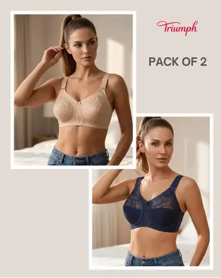 Nylon Plain Comfortable And Lightweight Bra Top thumbnail 3