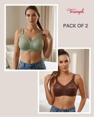 Nylon Plain Comfortable And Lightweight Bra Top thumbnail 6