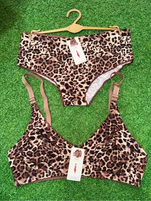 Jersey Printed Comfortable And Lightweight Lingerie Set thumbnail 3