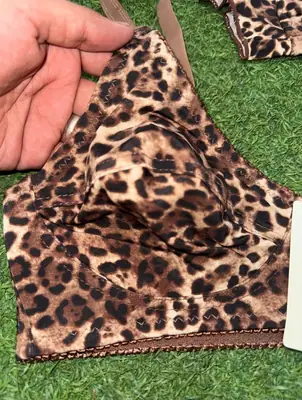 Jersey Printed Comfortable And Lightweight Lingerie Set thumbnail 4