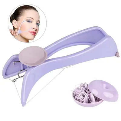Face and Body Hair Threading System with 10 Threads