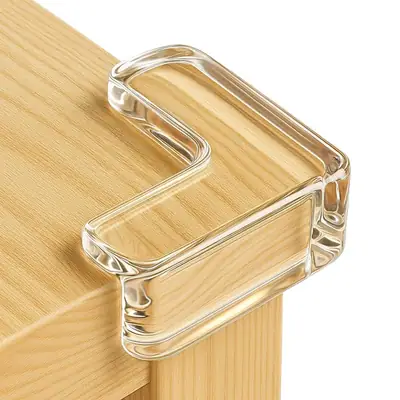 8 Pcs Table Corner Protector Transparent | Baby Bed Corners Edge Protector