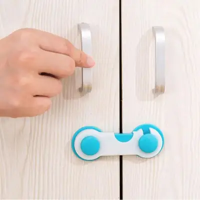 Pack of 2 Child Baby Safety Locks Drawer Locks Fridge Locks