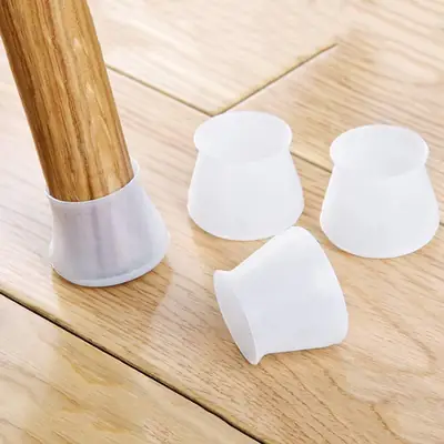 4 Pcs Silicone Chair Leg Cap | Chair Leg Floor Protectors