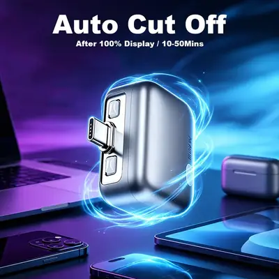 140W Smart Auto Stop Charging Adapter for USB C Cable 
