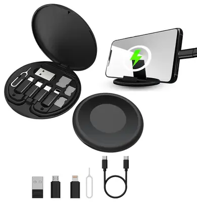 All in One 60W Fast Charging Travel Data Cable Set