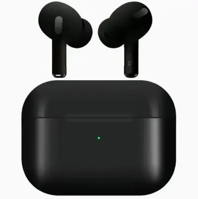 Black Long-Lasting Battery With Fast Charge Earbuds