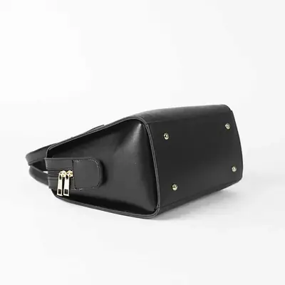 Women's Faux Leather Textured Shoulder Bag thumbnail 6