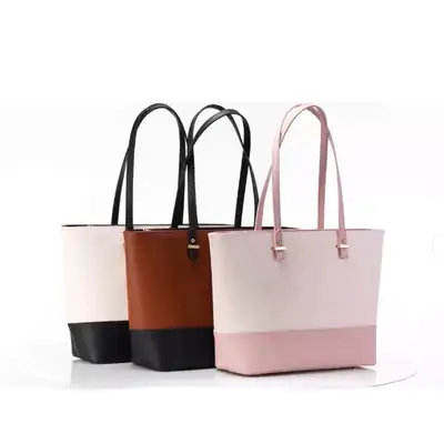 Women's Faux Leather Embroidered Tote Bags thumbnail 3