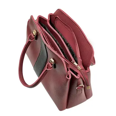 Girl's Faux Leather Studded Tote Bags thumbnail 2