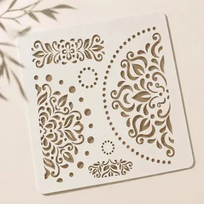 Casvena Mandala Reusable Stencil - Wall & Canvas
