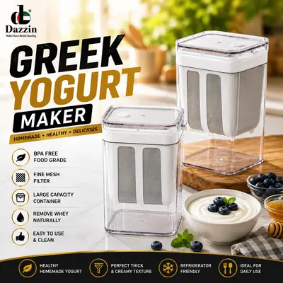 Greek Yogurt Maker | Homemade Yogurt Strainer & Drainer