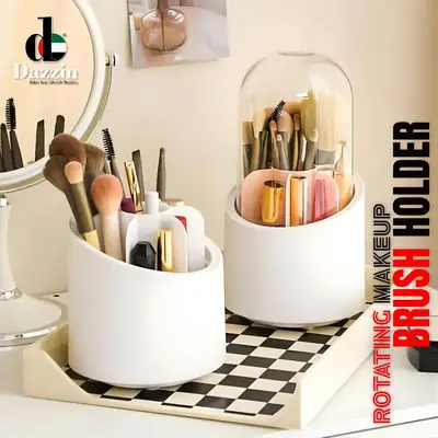 360° Rotating Multi-Function Makeup Organizer 