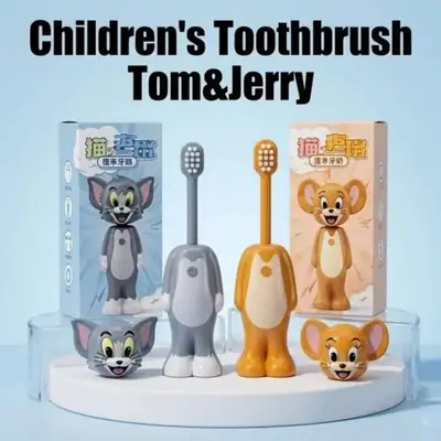  RANDOM Tom or Jerry Toothbrush for Kids