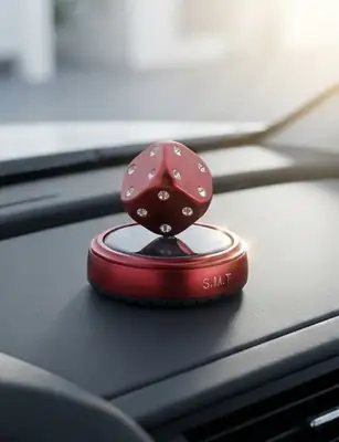 Crystal Dice Car Solar Fragrance Diffuse