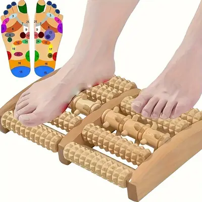 Manual Foot Massage Roller for Relaxation, Stress Relief