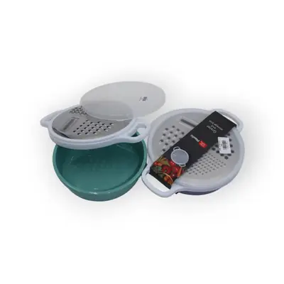 4-in-1 Multi Grater with Case & Plastic Cover