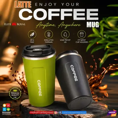 Latte Coffee Mug – Stylish Ceramic Coffee Cup for Tea