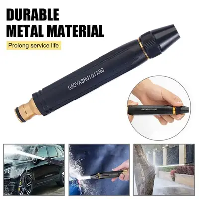Adjustable Water Spray Nozzle for Hose, Garden, Car Wash 