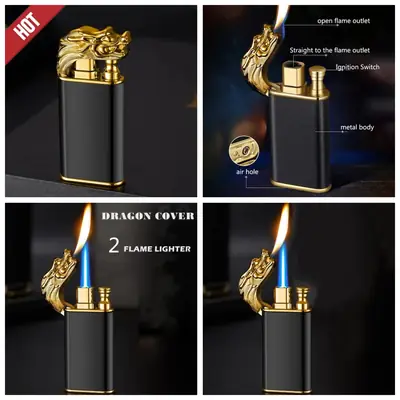 Dragon Lighter – Stylish Refillable Pocket Lighter