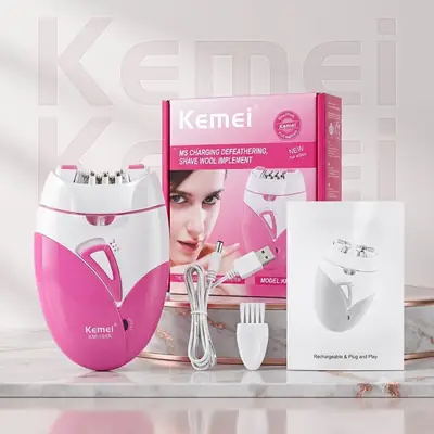 Kemei KM-189A Women Electric Epilator & Shaver