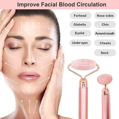 Micro Vibration Facial Roller & Massager Battery Operated
