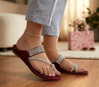 Women's Synthetic Leather Fancy Flats thumbnail 3