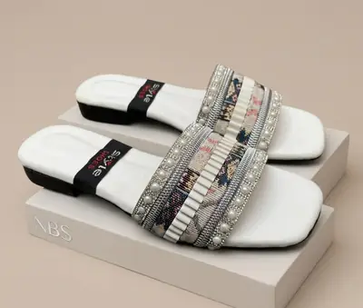 Women's Satin Fancy Flats thumbnail 2