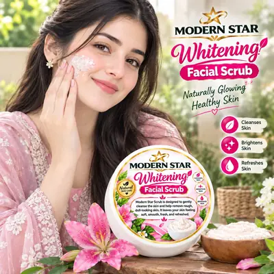 Whitening And Brightening Facial Scrub by Modern Star