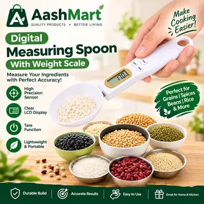 Digital Spoon Scale for Kitchen Accurate Weighing