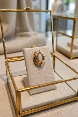Bridal Antique Plated Pearl Earrings