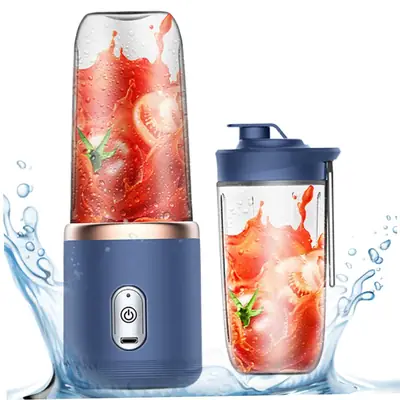 Rechargeable Blue Juicer Blender for Home & Travel