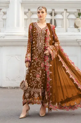 3 Pcs Women's Unstitched Embroidered Suit thumbnail 2