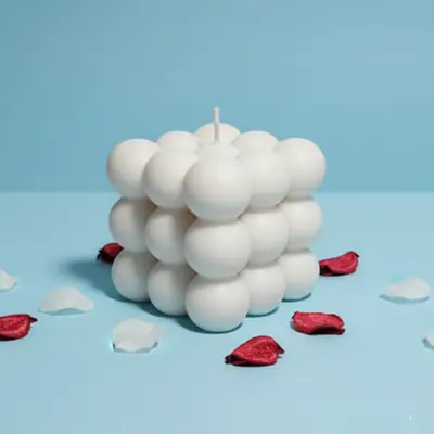 3×3 Bubble Scented Candle 