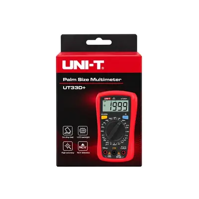   UNI-T UT33D+ Palm Size Multimeter 