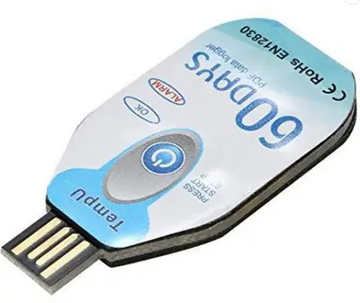 TEMPU02 60 Days Temperature and Humidity Data Logger